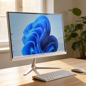 Venta Directa de Fábrica, PC Todo en Uno de 19 Pulgadas con Pantalla LED IPS Intel de Buena Calidad para Uso Doméstico, con 8GB de RAM y Almacenamiento SSD - Product Image 1