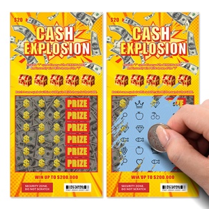 Proveedor de Boletos de Lotería con Precios al por Mayor, Impresión Digital, Lotería Rasca y Gana, Impresión Instantánea de Lotería - Product Image 1