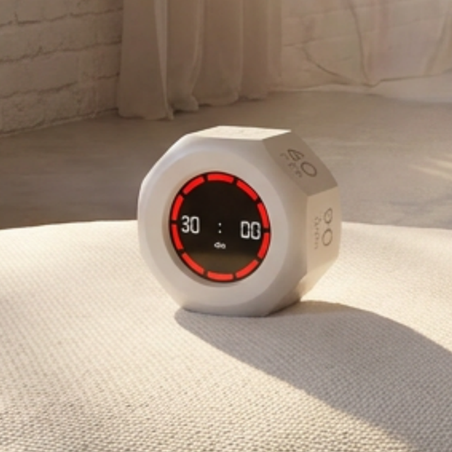 Source Supplier Price Digital Countdown Gravity Eight Side Timer Accuracy Visual Children Study Learning Pomodoro Timer Cube