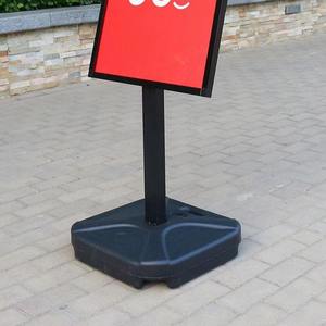 Exhibidor de Carteles con Base de Agua, Marco a Presión Resistente, Exhibición de Carteles con Base de Agua de Doble Cara A1, Letreros para Acera y <span class=keywords><strong>Pavimento</strong></span> para Exteriores - Product Image 2