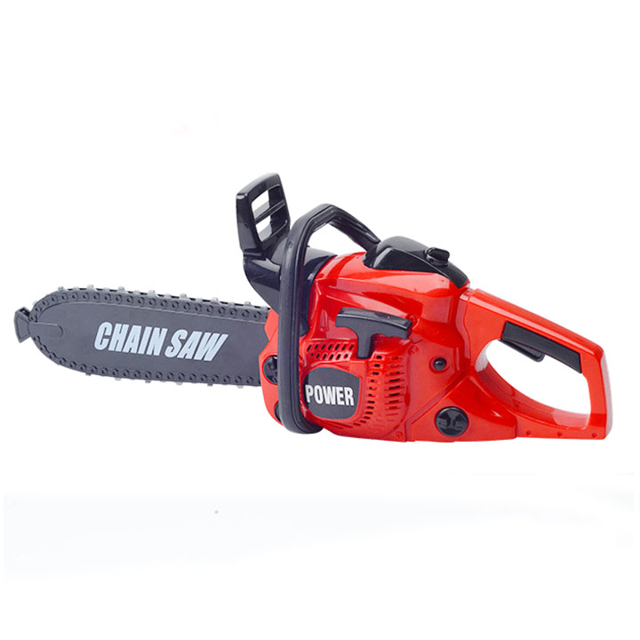 बच्चों बिजली उपकरण Chainsaw के लिए प्रकाश और ध्वनियों के साथ खिलौना नाटक खेलने