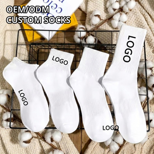 جوارب قطنية مخصصة عالية الجودة بتصميم مخصص، جوارب محبوكة برسومات كرتونية، سميكة وقابلة للتنفس مع شعار مخصص - Product Image 1