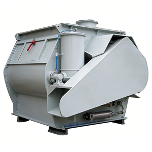 Mélangeur à pales à double arbre à température contrôlée, moteur AC, chauffé et refroidi, haute efficacité, capacité 5000L, pour produits chimiques et pigments - Product Image 3