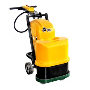 JS550 Manual 6 Heads Concrete Grinding Machine Floor Grinders