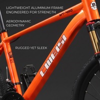Vélo de montagne en alliage d'aluminium pré-assemblé avec dérailleur L TWOO, vélo VTT pour adulte, adolescent, étudiant
