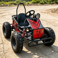 Kart électrique tout-terrain 10 pouces 1500W à faible bruit et respectueux de l'environnement