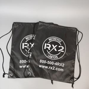 سعر المصنع أكياس الرباط البوليستر سلسلة رسم شعار مخصص الرياضة على ظهره حقيبة صالة الألعاب الرياضية هدية ترويجية للماء - Product Image 4