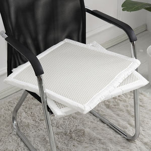 غطاء وسادة مقعد مكتبي من نسيج شبكي ثلاثي الأبعاد مبطن ومسامي ومضاد للانزلاق، مصنوع من البوليستر 100%، متوفر بالجملة - Product Image 1