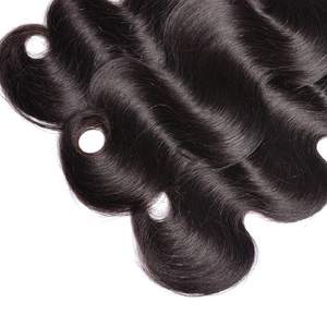 热卖Dropshiping Hair热卖无缠结人发体波处女发束 - Product Image 6