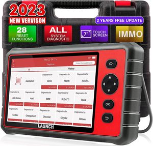 Nueva máquina <span class=keywords><strong>LAUNCH</strong></span> <span class=keywords><strong>CRP909E</strong></span> Professionnel 26, función de reinicio completo del sistema Eco OBD2, escáner de diagnóstico de coche, herramienta automotriz - Product Image 1