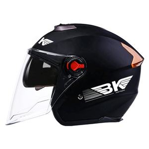 Nouveaux produits : Casque de moto <span class=keywords><strong>demi</strong></span>-face à double lentille en ABS, respirant, toutes saisons, casques de moto ouverts, directement de l'usine - Product Image 3
