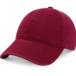 Casquette de baseball bordeaux de qualité supérieure, unisexe, décontractée, respirante, en tissu maillé imperméable, réglable, sportive, pour l'été - Product Image 1