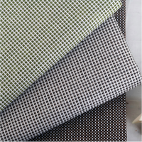Nouveau design YAYU YY-904 Tissu en lin teint 100 % polyester tricoté, épais et résistant à l'abrasion pour chaises, canapés et mobilier de maison
