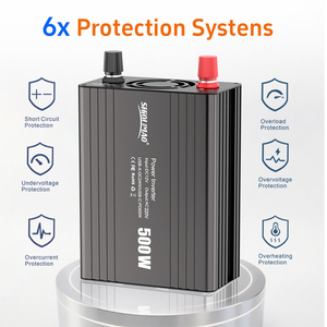 1000W DC AC xe nhà biến tần 12V đến 220V biến tần 1kw tần số duy nhất 50Hz sửa đổi sine 12V Điện biến tần - Product Image 4