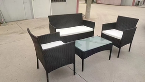 Mây ghế và bảng thiết lập của 3 & 4 khung kim loại đệm bền - Product Image 4