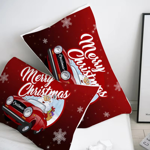 <span class=keywords><strong>Federe</strong></span> cuscino personalizzato 3D HD federa <span class=keywords><strong>50x70</strong></span> 50x75 50x80 decorativo Cartoon fodera cuscino natale natale Babbo Natale rosso biancheria da letto - Product Image 6