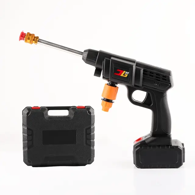 Cordless Electric High Pressure Washer Rechargeable Auto Car Washing spyra water gun for 21V Battery