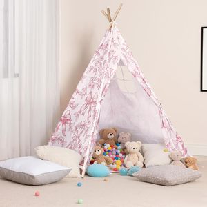 Tente tipi de luxe pour enfants, taille <span class=keywords><strong>king</strong></span> size, en coton, pour la maison - Product Image 4