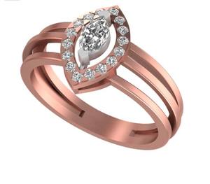 Nouvelle collection de bagues de fiançailles en or rose fabriquées en laboratoire pour le mariage et la fête à un prix abordable - Product Image 2