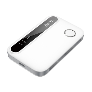 Hoco HI41 Router WiFi Portátil <span class=keywords><strong>Recargable</strong></span> de 150Mbps, Router WiFi 6 4G Móvil con <span class=keywords><strong>SIM</strong></span>, Mini Router WiFi de Bolsillo de 2100 mAh - Product Image 3