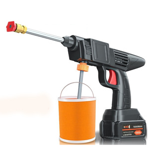 Pistolet pulvérisateur haute pression sans fil Cisivis, moteur sans balais réglable, 4000 PSI, mini, pour lavage de voiture DIY, batterie, buse 1,8 mm, usage domestique - Product Image 1