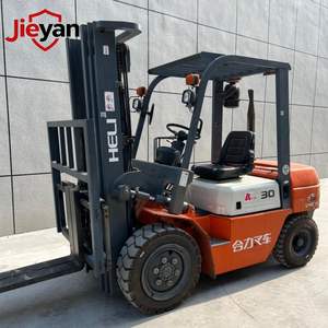 Forklift Diesel Heli <span class=keywords><strong>3</strong></span>,5 Ton, Mast <span class=keywords><strong>3</strong></span> Tingkat, Pengangkat Hidrolik 4,5 Meter, Forklift Diesel Truk Kecil Baru 2024 - Product Image 4