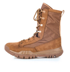 Bottes de randonnée pour hommes DF22 en daim marron, lacées, imperméables, toutes saisons - Product Image 4