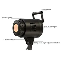 Photographie lampe à LED support de lumière trépied ensemble Kit d'éclairage de studio photo