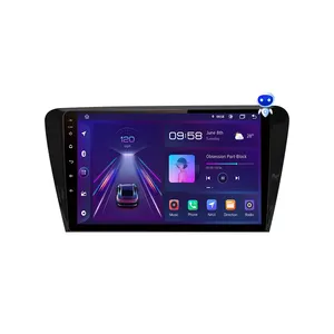 Junsun — autoradio multimédia 10 ", Android 10.0, Navigation GPS, lecteur vidéo, wifi, dvd, 2 din, pour voiture SKODA Octavia 3 A7 (2013 à 2018)