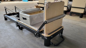 Máquina Reformer de <span class=keywords><strong>Pilates</strong></span> Plegable de Aleación de Aluminio para Fitness Profesional y Equilibrio Corporal, <span class=keywords><strong>Precio</strong></span> para Estudio de Yoga - Product Image 6