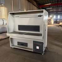 Mesa de Lijado con Campana Extractora de Polvo de 1.5m, Limpieza Automática Industrial por Pulsos, Filtro del 99.9% para Fábrica