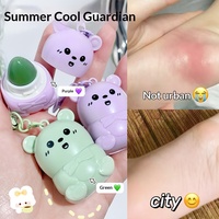 Baume pour les mains au parfum de fruits mignon en forme d'ours, nourrissant et hydratant, soin des mains avec des ingrédients minéraux pour les peaux normales par Queena Kitty Yeah