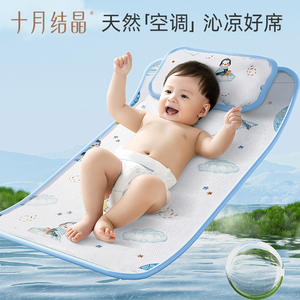 Colchoneta refrescante para bebés October Crystalline, 56x100cm, transpirable, absorbente del sudor, para recién nacidos, siestas infantiles - Product Image 4