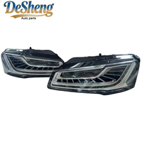 Garantie pour le kit de carrosserie avant Audi S8, pare-chocs avant, phares LED, calandre, radiateur, ailettes et spoiler ; haute résistance aux chocs