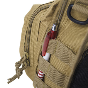 Tactical Shoulder Bag Nylon <b>Lightweight</b> Outdoor Sports Chest Bag Single Shoulder Crossbody Camouflage Men's <b>Backpack</b> - Product Image 2