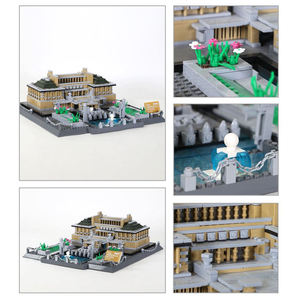 Wange 5226 Hotel Imperial Tokio Japón, Bloques de Construcción, Modelo de Ladrillos, Juguete Educativo de Ensamblaje para Niños y Niñas - Product Image 6
