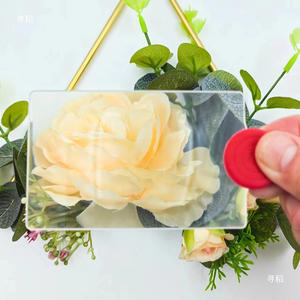 Carte bancaire imprimée personnalisée Loupe <span class=keywords><strong>de</strong></span> poche Fresnel pour allume-feu - Product Image 3