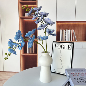 Sản phẩm mới ý tưởng đến <span class=keywords><strong>2025</strong></span> trang trí nội thất mặt hàng Quà Tặng 8 đầu nhân tạo Đài Loan Bướm hoa phong lan - Product Image 3