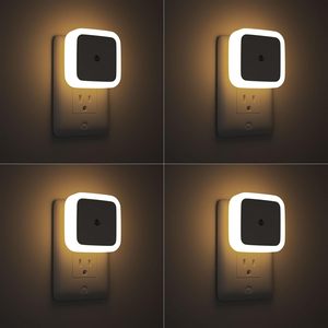 Custom Logo Night <b>Light</b> Plug into Wall 4-Pack Nightlight Plug in Night <b>Lights</b> Dusk to Dawn Night Lamp <b>Led</b> Night - Product Image 2