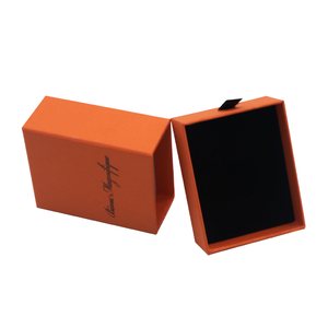 Tùy chỉnh sang trọng trượt ngăn kéo hộp cứng cứng nhắc các tông với Ribbon <span class=keywords><strong>Rope</strong></span> Sponge Liner & in nổi cho bao bì Quà Tặng - Product Image 3