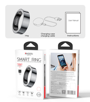 Bague Connectée Yesido IO33 Précise Étanche Support Commande Manuelle Surveillance Santé 24H