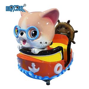 Divertimento al coperto in fibra di vetro simpatico cane a gettoni Swing Machine Video Car <span class=keywords><strong>Racing</strong></span> Kiddie Ride - Product Image 6