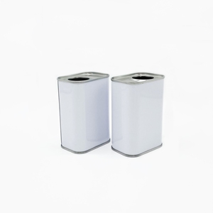 Boîte en fer blanc vide de 250 ml du fabricant pour huile d'olive, aliments, aliments pour animaux, biscuits, chocolat, en fer blanc - Product Image 3