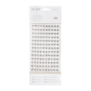 Adesivi con strass ILAN Star 8mm Colore 01 Circa 130 pezzi - Product Image 2