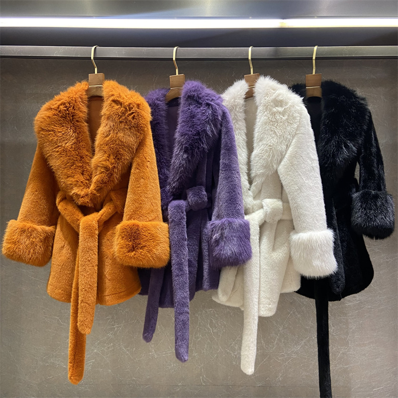 China Faux Fur Coats Wholesale High Quality Winter Fashion