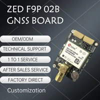 Modul GPS Terintegrasi RTK dan Heading Board GPS Board RTK Presisi Tinggi ZED-F9P-02B-00 Global Positioning Original untuk Drone