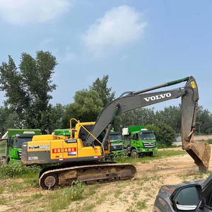 รถตักตีนตะขาบรถวอลโว่รถขุดมือสองสภาพดี EC210ทำงานต่ำ - Product Image 1