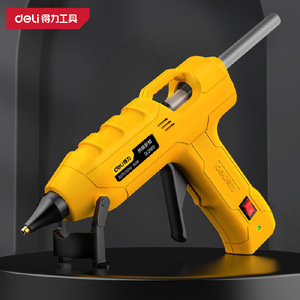 Pistola de Pegamento Caliente Deli DL2560 60W de Grado Industrial, Eléctrica, Cuerpo de Plástico de 7/16 Pulgadas - Product Image 1