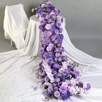 Décoration de table cascade pour mariage, style célébrité internet, haute qualité
