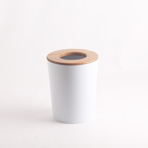 Mở đầu Thùng rác có thể văn phòng chất thải giỏ giấy tre nắp thùng rác <span class=keywords><strong>bin</strong></span> trang trí chất thải Thùng - Product Image 2